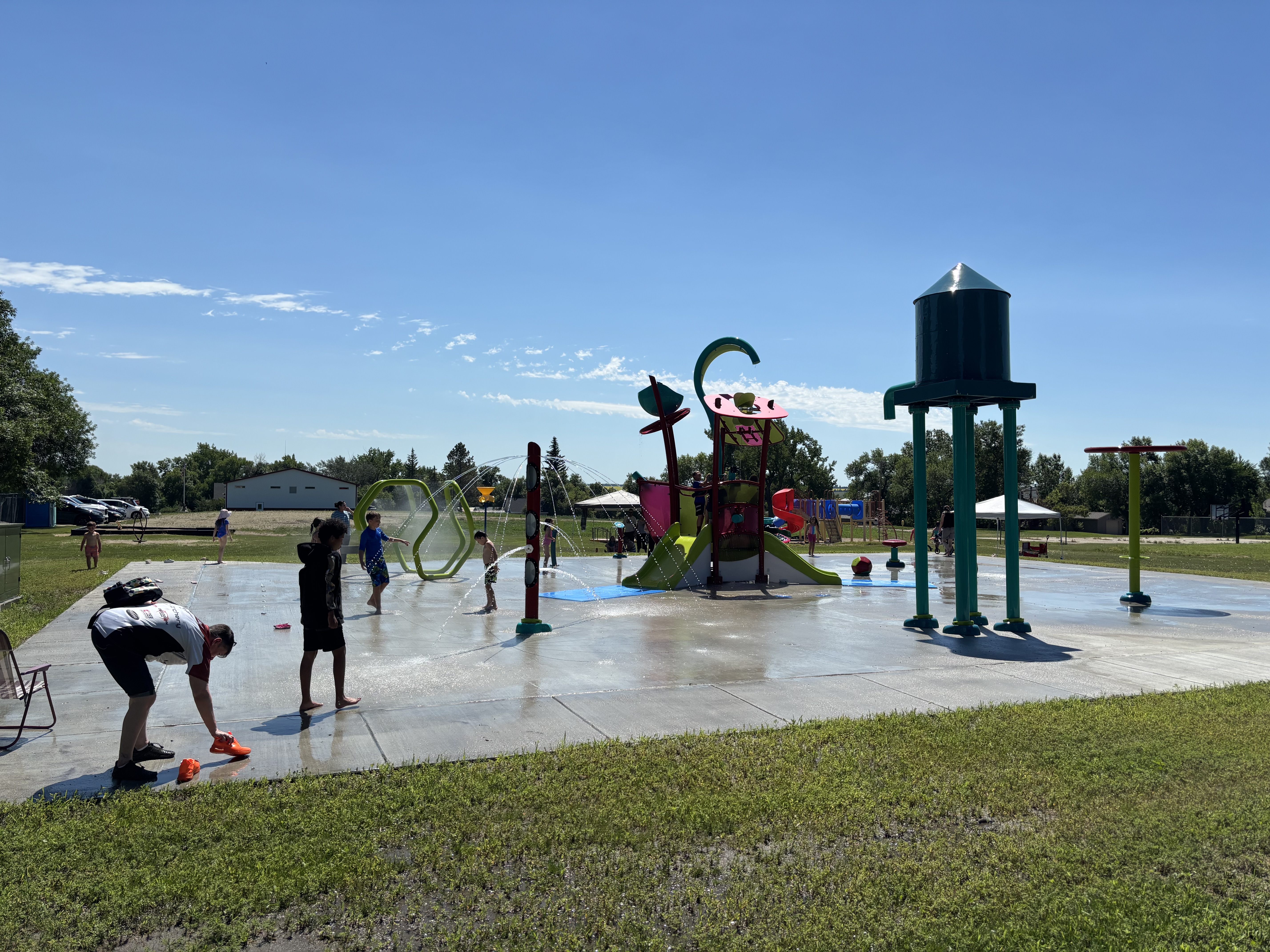 Splash Pad Grand Opening on June 11 is a great addition to Kenmare.
